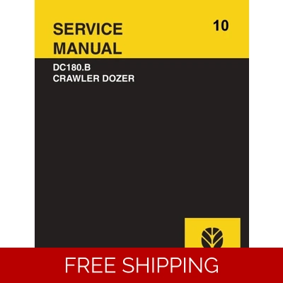SERVICE MANUAL DC180.B NEW HOLLAND CRAWLER DOZER SERVICE MANUAL